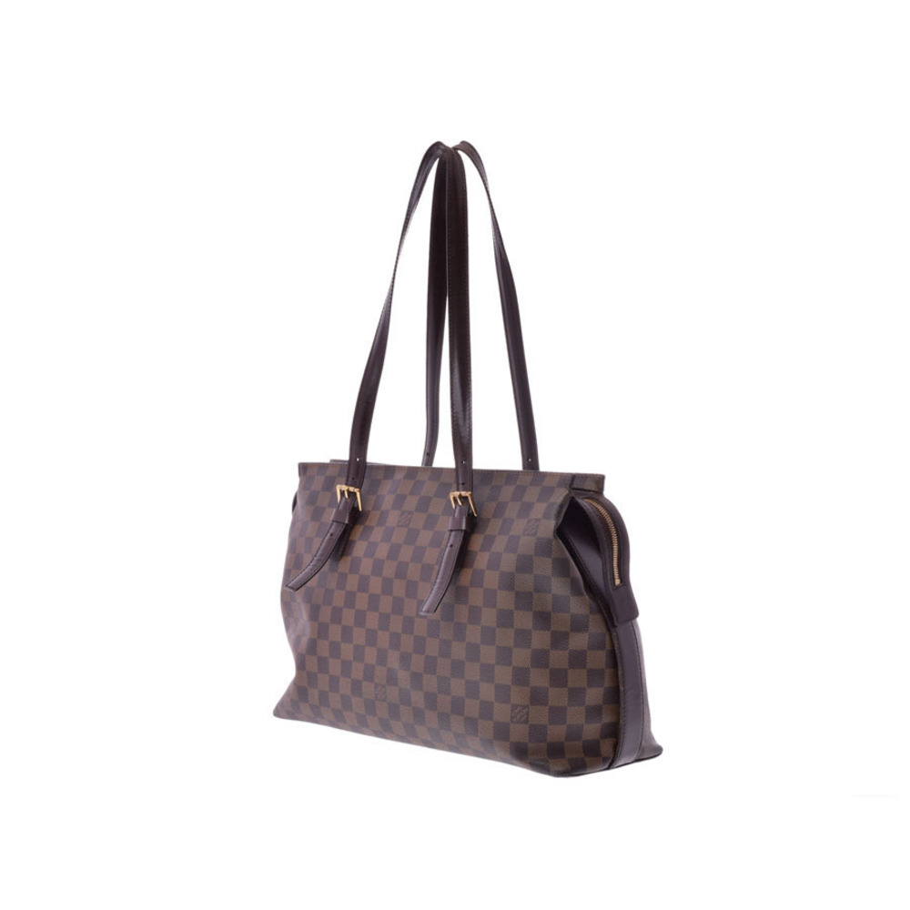 Louis Vuitton Brown Crossbody Bag Ebene Damier Chelsea